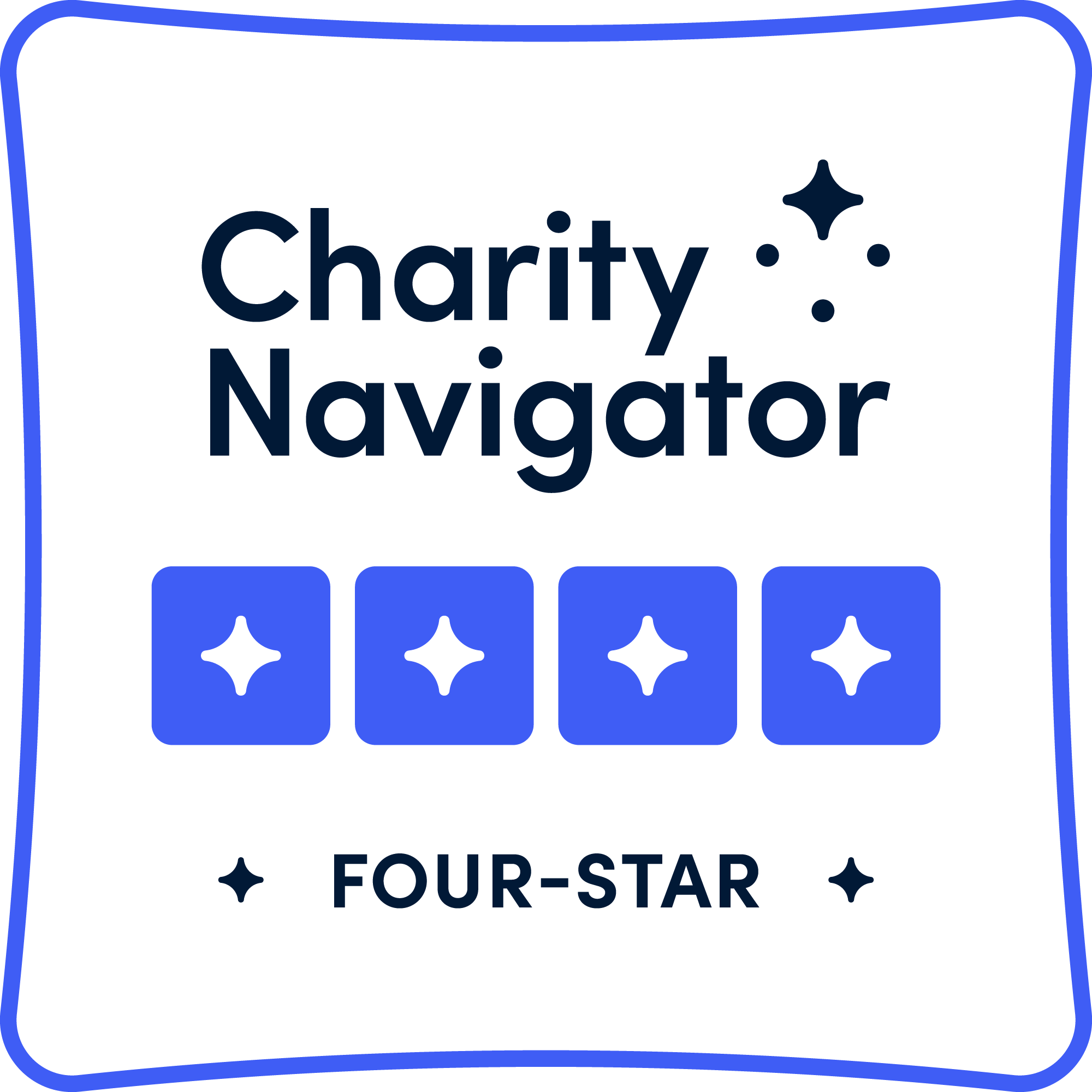 Charity Navigator Four-star award icon